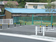 ロードサイドパイプ設置写真